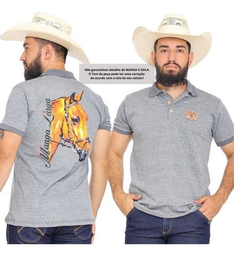 Camisas Polo Masculino Country Muladeiros Atacado 10 Peças R 597