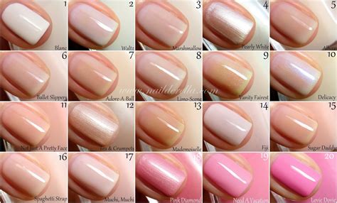 Essie Color Guide 1 100 Nailderella Bloglovin