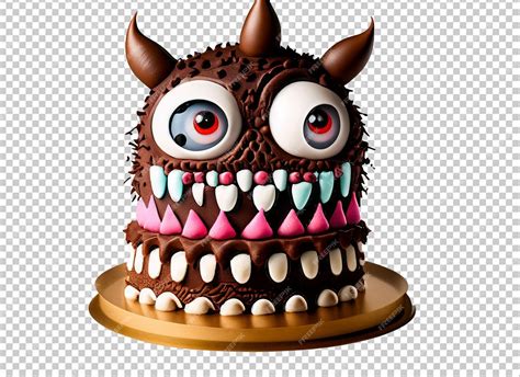 Premium PSD | Monster cake