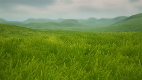 Stylized Grass Starter Pack In Props Ue Marketplace