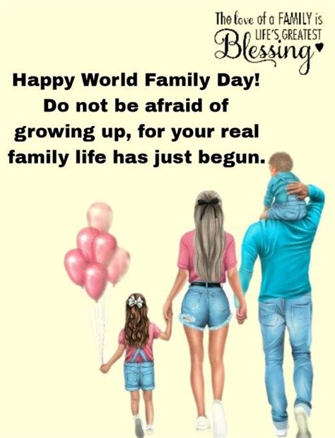 World Family Day, Family Life, Real Family, Love My Family, National ...