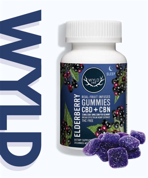 Find Your Wyld Ultimate Guide To Mg Elderberry Cbn Fruit Chews