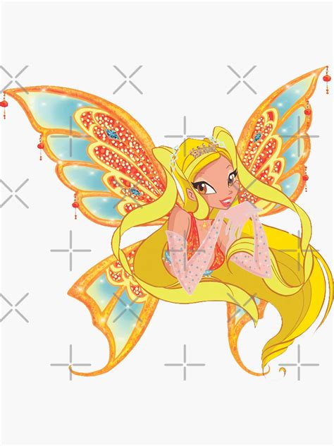 Stella Enchantix Winx Club Sticker For Sale By Milkyplanet Redbubble