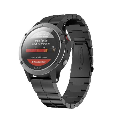 The Mm Stainless Steel Metal Band Fit For Garmin Fenix Fenix Plus