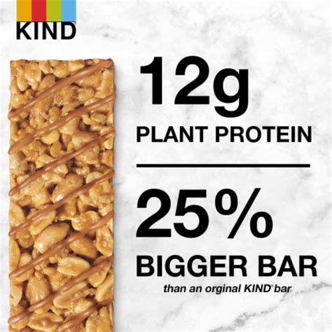 Kind Crunchy Peanut Butter Protein Nut Bars 5 Ct Kroger