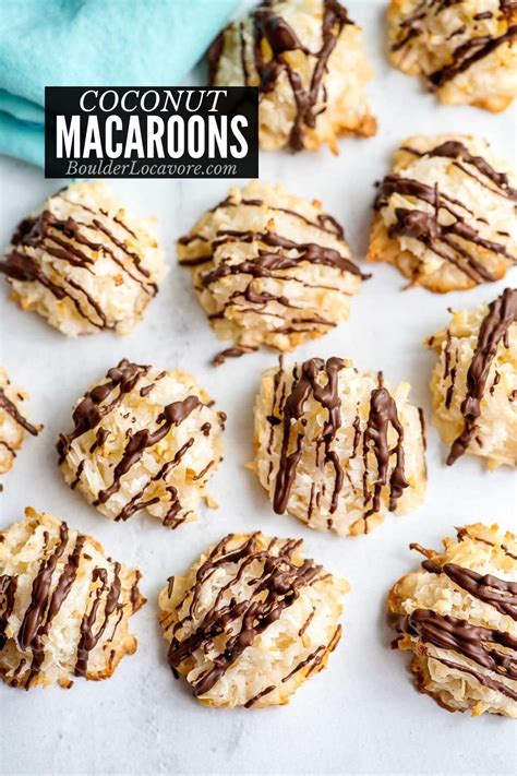 Coconut Macaroons recipe - How to Make Macaroons - Boulder Locavore