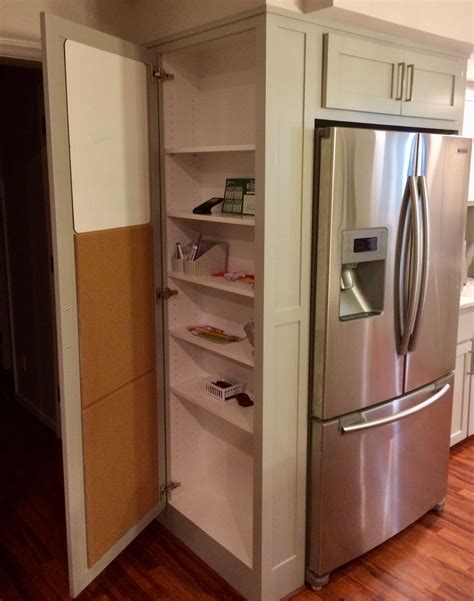 Fridge Surround Cabinet The Unique Cabinet For Our Fridge Was Designed