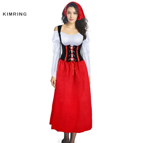 Buy Kimring Sexy German Wench Oktoberfest Costume