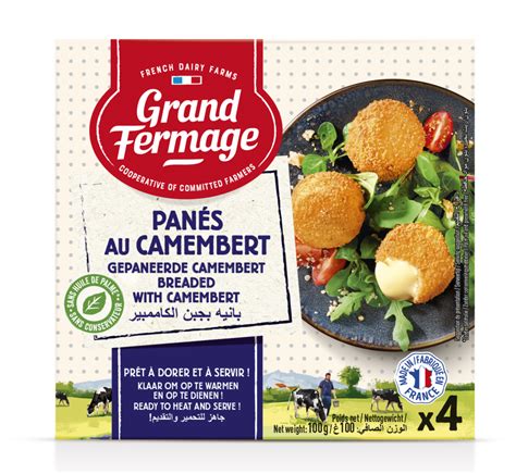 Breaded Camembert Bites Breaded Fried Cheese Grand Fermage