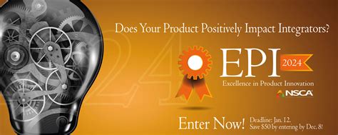 Excellence In Product Innovation Awards Now Accepting Entries For 2024