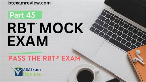 RBT Mock Exam RBT Exam Review Practice Exam RBT Test Prep Part