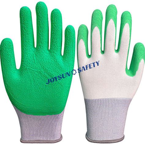 LP004 Tear Resistant Rubber Coated Work Gloves JoySunSafety