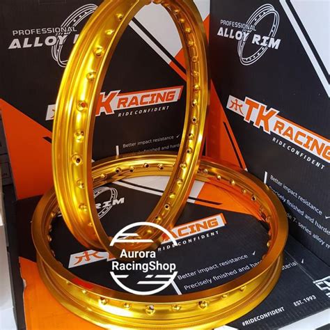 Jual Velg Motor Velg Tk Bright Set X Hole Warna Gold