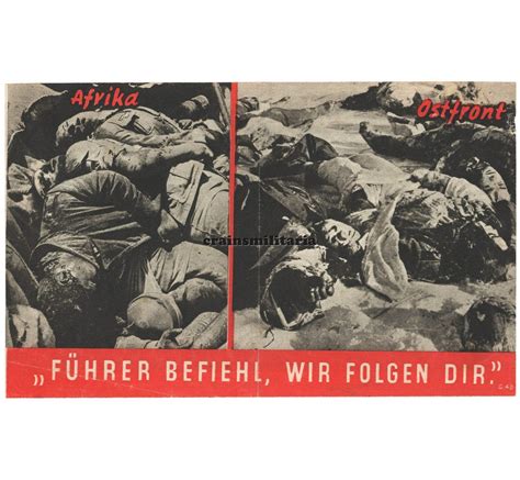 Crain S Militaria Allied Propaganda Leaflet F Hrer Befiehl Wir