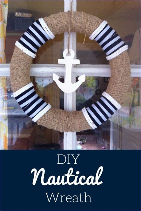 46 Stunning Diy Nautical Crafts That You Will Love Craft And Home Ideas Nautical Crafts