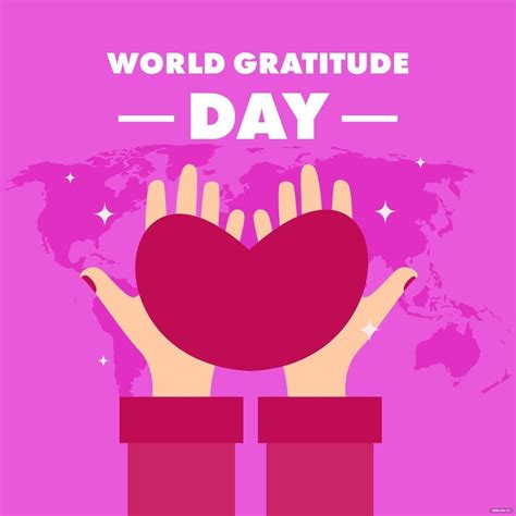 Free World Gratitude Day Flyer Vector - Download in Illustrator, PSD ...