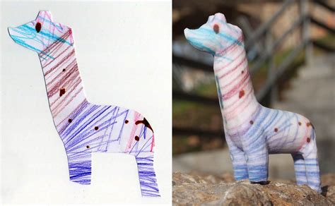 Turn Your Kids 2d Drawing Into A 3d Printed Sculpture