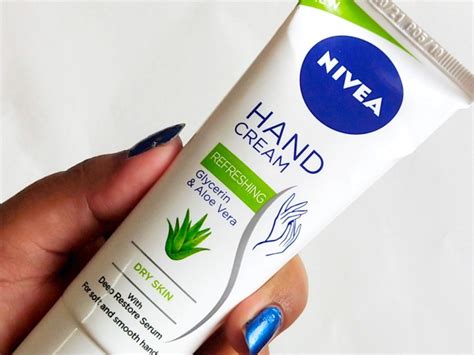 Nivea Hand Cream Refreshing Glycerine Aloe Vera Review