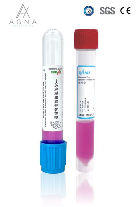 Ce Approved Medical Consumables Manufacturer Virus Specimen Collection