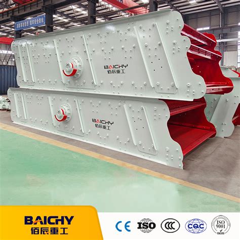 China Coal Gold Gravel Silica Sand Stone Circular Vibrating Screen