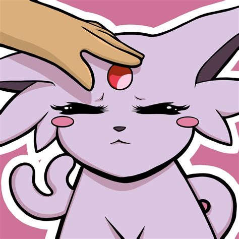 Espeon Emote Emote For Twitch Discord And Youtube Emote Etsy