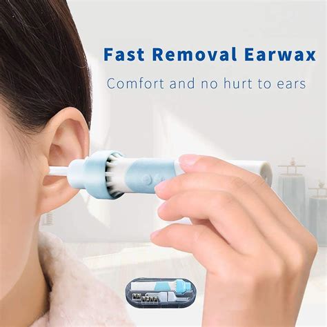 Electric Earwax Cleaner Earwax Removal Kits Portable Automatic Vacuum