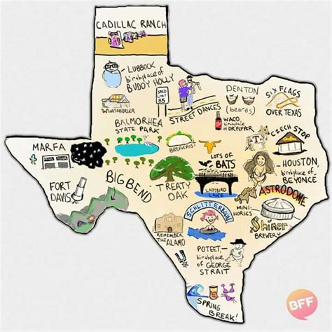 Texas State Parks Map