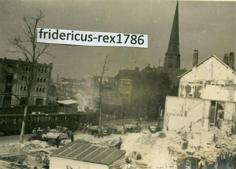 Foto Wh Zerst Rtes Rotterdam Kirche H User Ruinen Niederlande Holland