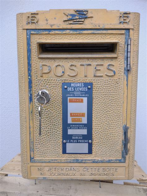 Petite Boite aux lettres Boite Dejoie Nantes PTT La Poste réformée