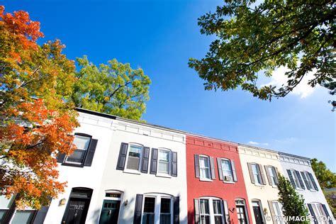 Framed Photo Print Picture of HISTORIC GEORGETOWN ARCHITECTURE