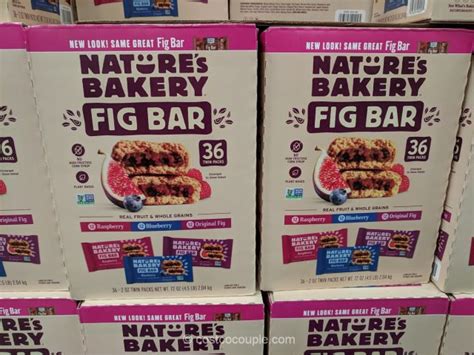 Nature's Bakery Fig Bar, Variety Pack, Oz, 40 Ct Costco, 43% OFF