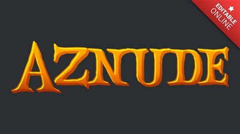 Aznude Halloween Font Text Effect Generator