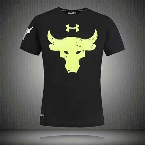 Under Armour Project Rock Brahma Bull T Shirt Compression All Size