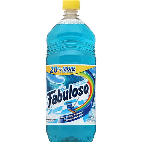 Fabuloso Multipurpose Cleaner Ocean Paradise Cleaning Foodtown