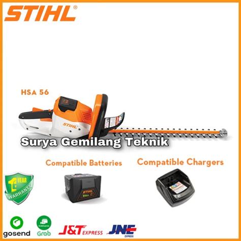 Jual Cordless Hedge Trimmer STIHL HSA 56 Mesin Potong Rumput Tanaman