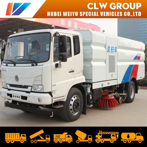 China Dongfeng 8tons High Pressure 8cbm Water Tank And 7cbm Dust Tank