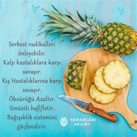 Ananasın Yararları Nelerdir Ananas Neye İyi Gelir Bu soruların