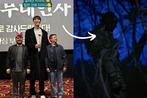 “Exhuma” Main Villain Reveals His 220cm Height In The Movie Is Real And Not CGI - KBIZoom