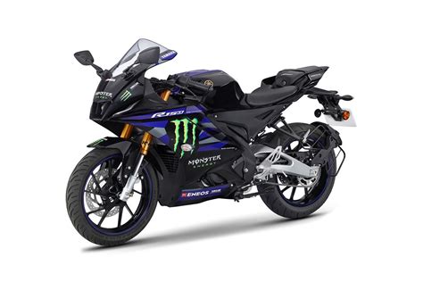 2024 Yamaha Yzf R15 Monster Energy Yamaha Motogp Edition台灣發表：黑藍交織塗裝、廠隊金色音叉霸氣登場！