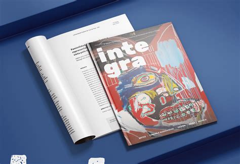 Revista Integra Diagrama O E Projeto De Capa Behance