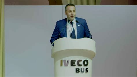 International Coach Of The Year 2016 Trophy Presented To Iveco Bus In