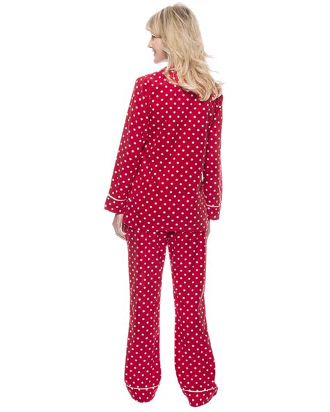 Womens Microfleece Pajama Sleepwear Set Noble Mount