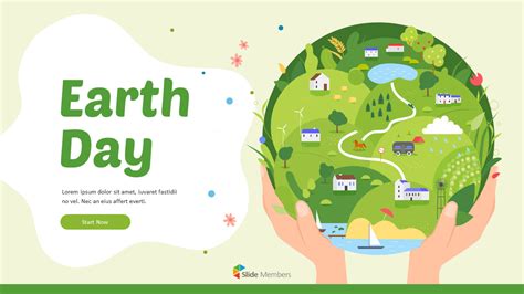 Earth Day Best Ppt Template