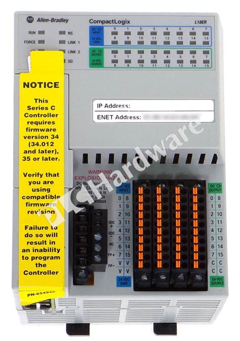 Plc Hardware Allen Bradley L Er Bb B Series C Surplus Open Pre