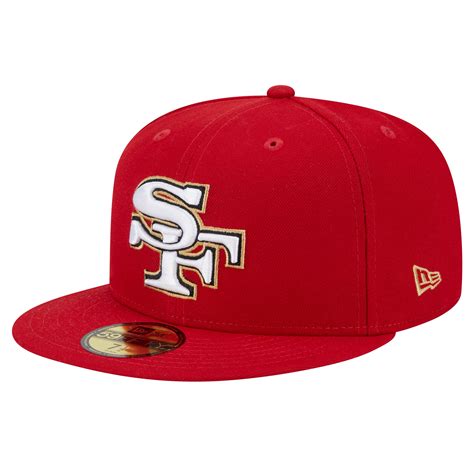 New Era Mens New Era Scarlet San Francisco 49ers City Originals