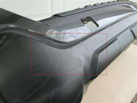 18 19 Subaru Outback Rear Bumper Cover Oem Ebay