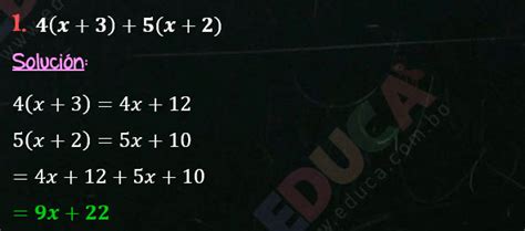 Solución Ejercicio 47 Multiplicación Combinada con Suma y Resta