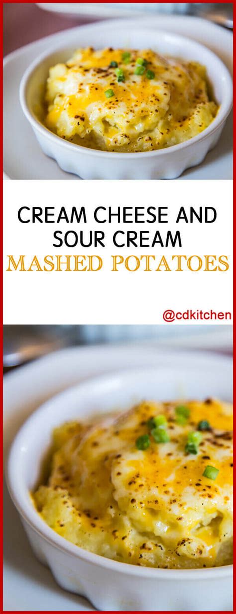 Cream Cheese And Sour Cream Mashed Potatoes Recipe