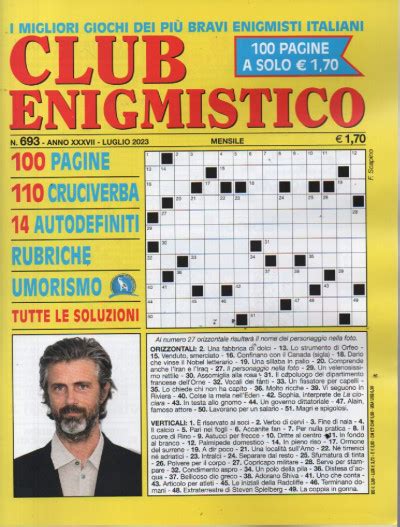 Club Enigmistico N Luglio Mensile Pagine