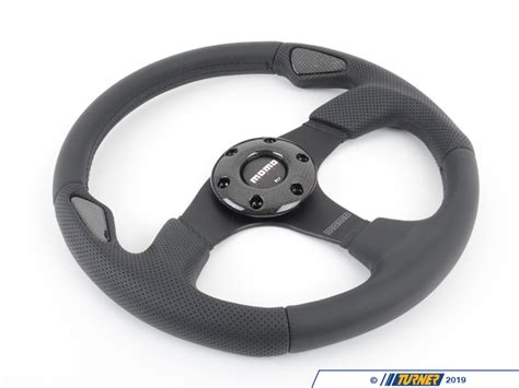 Jet35bk0b Momo Jet Steering Wheel Black 350mm Turner Motorsport